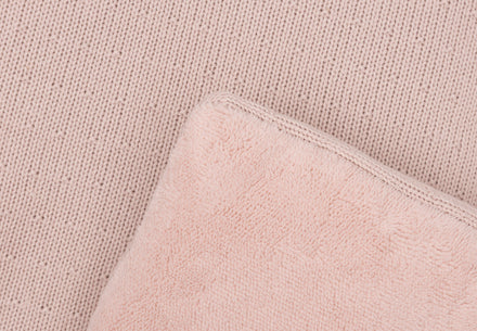 Jollein Boxkleed 75x95cm Sprinkle Knit | Silk Rose