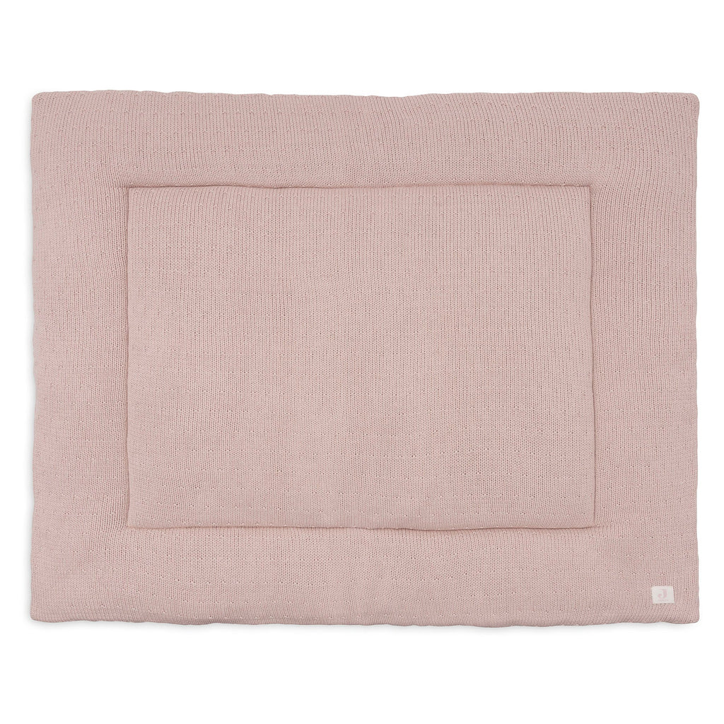 Jollein Boxkleed 75x95cm Sprinkle Knit | Silk Rose