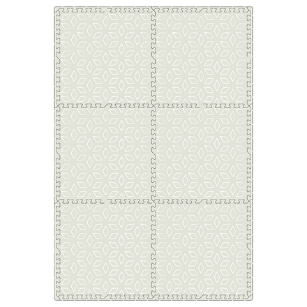 Evibell Puzzelmat Speelmat | Geometric Pistachio
