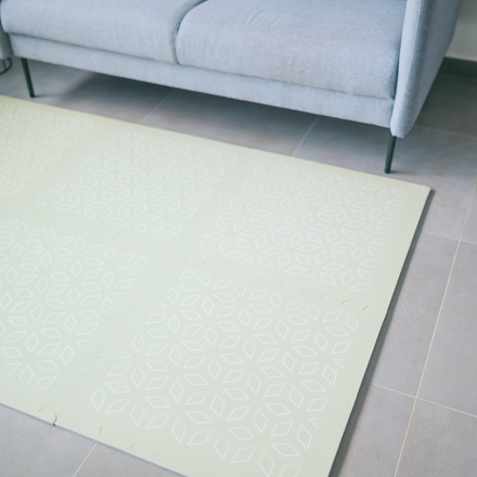 Evibell Puzzelmat Speelmat | Geometric Pistachio