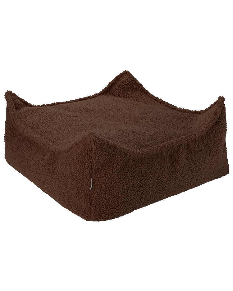Wigiwama Pouffe Square Ottoman | Warm Hazel