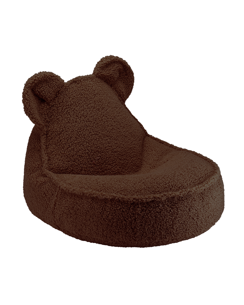 Wigiwama Bear Beanbag Chair | Warm Hazel