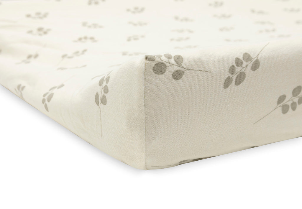 * Jollein Waskussenhoes Jersey 50x70cm | Twig Olive Green