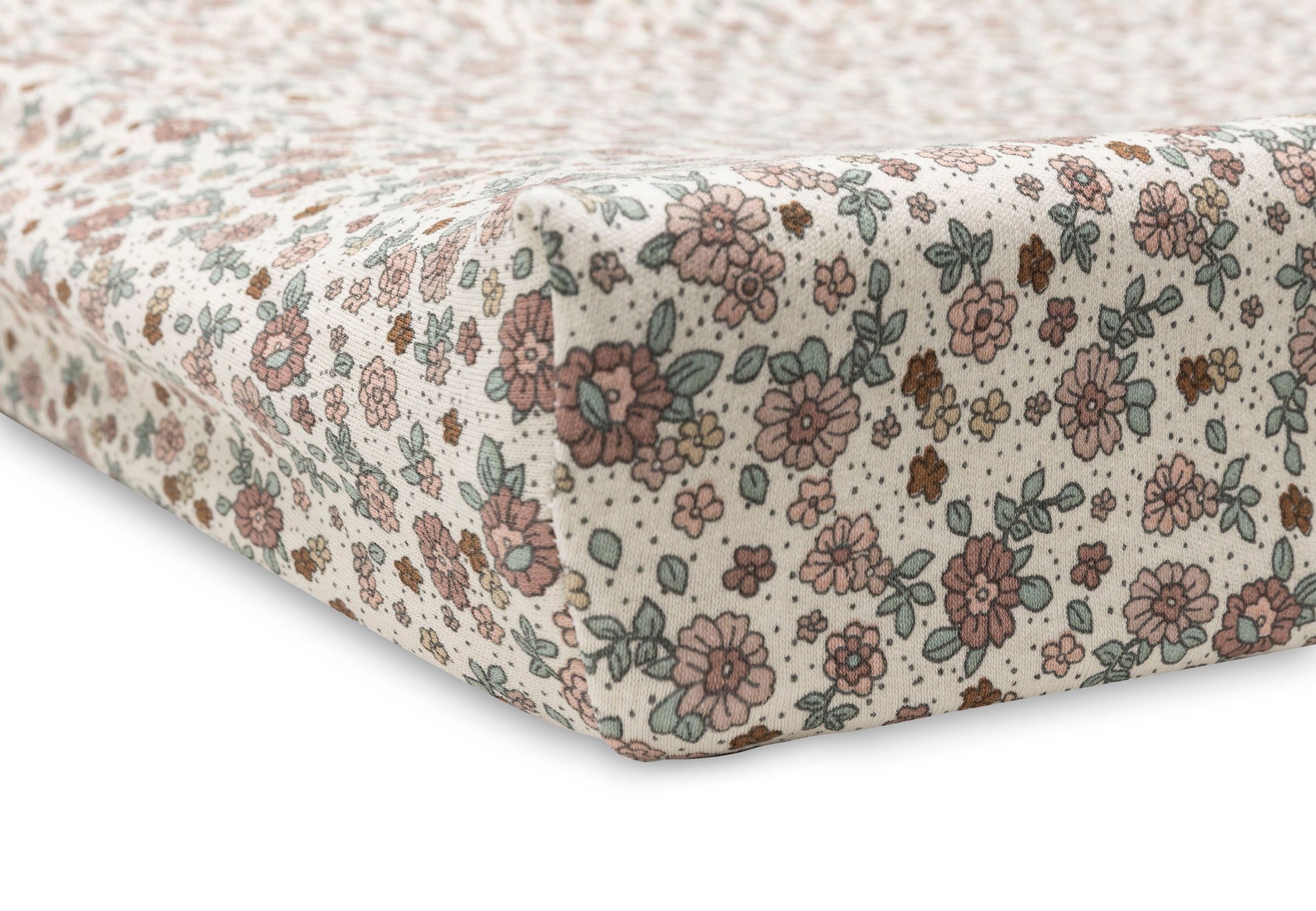 * Jollein Waskussenhoes Jersey 50x70cm | Retro Flowers