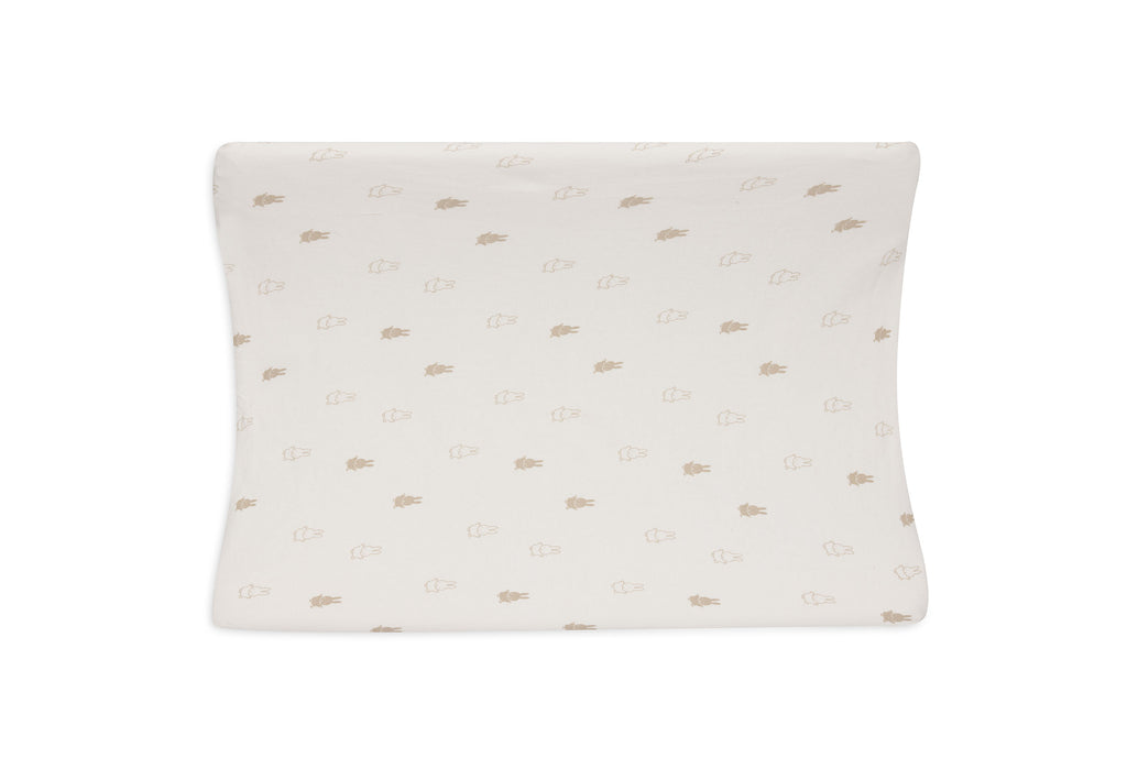 * Jollein Aankleedkussenhoes Jersey 50x70cm Happy Miffy | Nougat