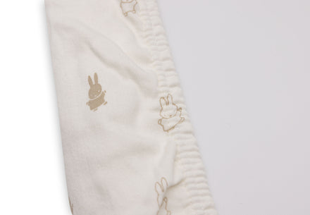 * Jollein Aankleedkussenhoes Jersey 50x70cm Happy Miffy | Nougat