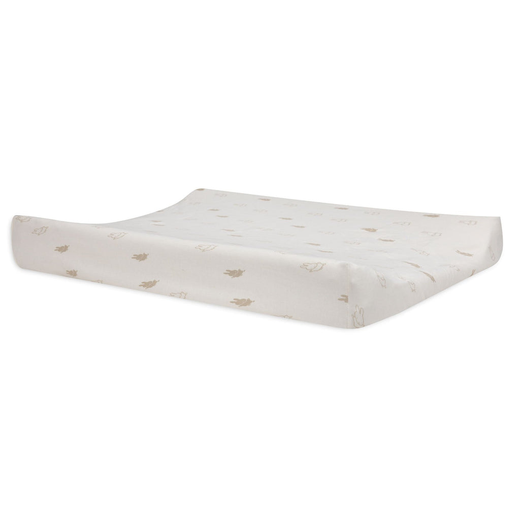 * Jollein Aankleedkussenhoes Jersey 50x70cm Happy Miffy | Nougat