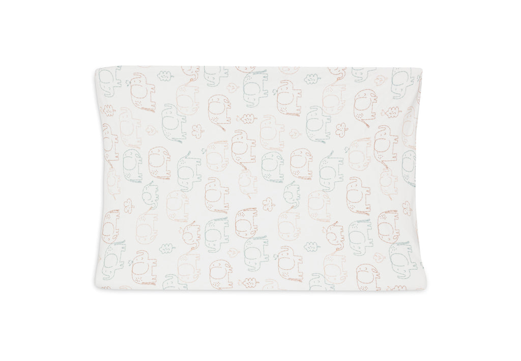 Jollein Aankleedkussenhoes Jersey 50x70cm | Elephant Tales