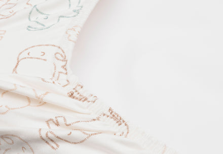 Jollein Aankleedkussenhoes Jersey 50x70cm | Elephant Tales