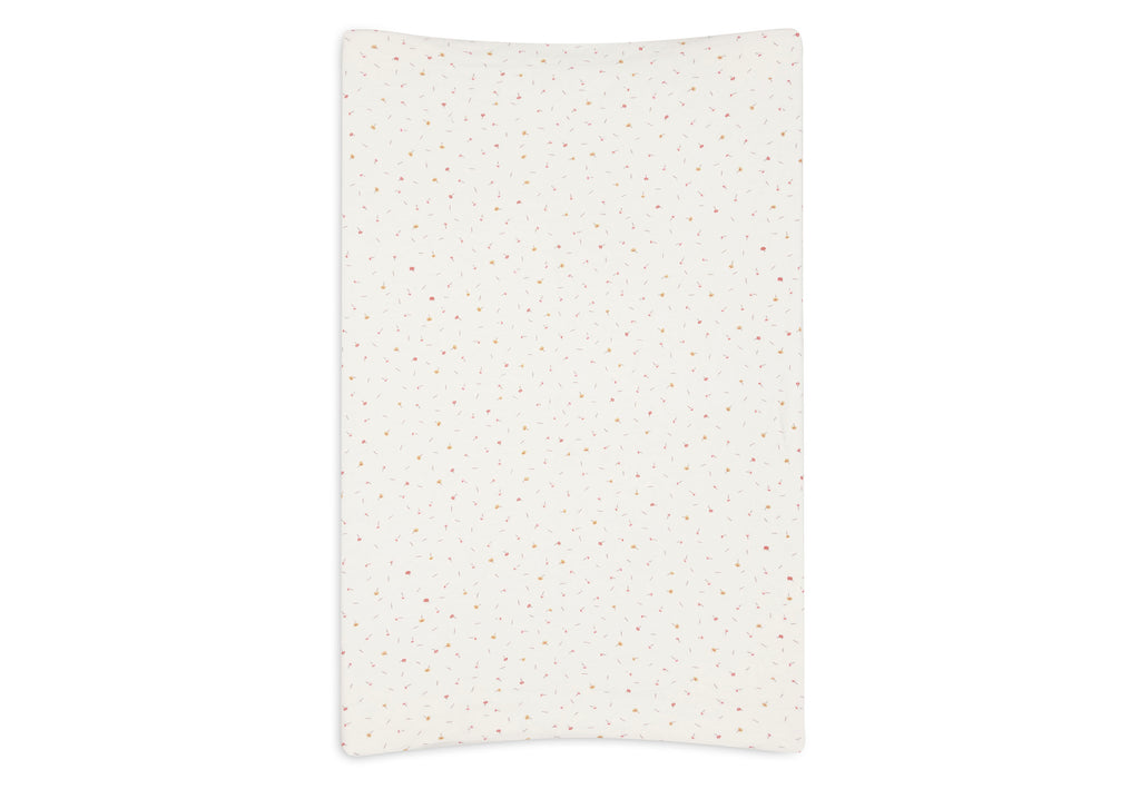 Jollein Aankleedkussenhoes Jersey 50x70cm Pretty Picnic Flower Drops