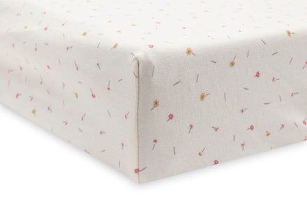 Jollein Aankleedkussenhoes Jersey 50x70cm Pretty Picnic Flower Drops