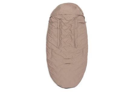 Jollein Voetenzak Buggy/Kinderwagen Embossed | Milky Coffee