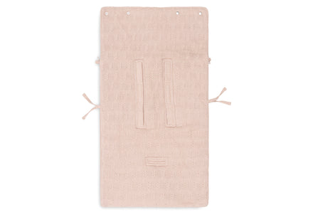 * Jollein Voetenzak Maxi Cosi 0+ 3/5 Punts | Grain Knit Wild Rose