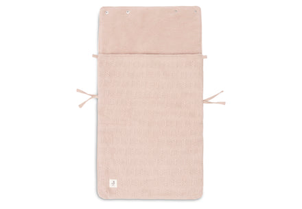 * Jollein Voetenzak Maxi Cosi 0+ 3/5 Punts | Grain Knit Wild Rose