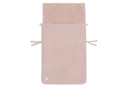 Jollein Voetenzak Groep 0+ 3/5 Punts Gordel Basic Knit | Wild Rose