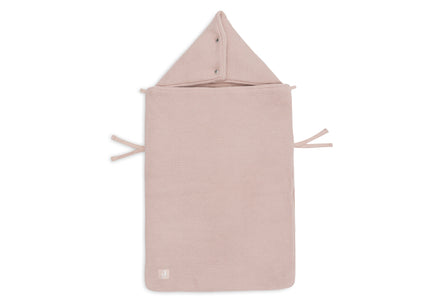 Jollein Voetenzak Groep 0+ 3/5 Punts Gordel Basic Knit | Wild Rose