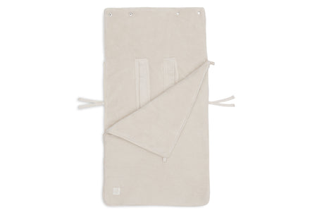 Jollein Voetenzak Groep 0+ 3/5 Punts Gordel Basic Knit | Oatmeal