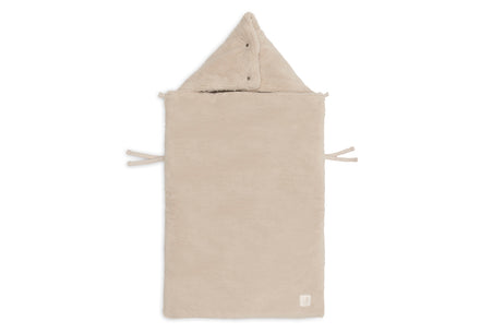 Jollein Voetenzak groep 0+ 3/5 punts gordel Fluffy | Sand