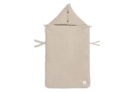 Jollein Voetenzak groep 0+ 3/5 punts gordel Sprinkle Knit | Sand