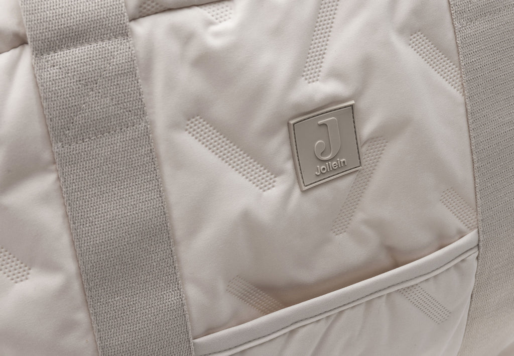 Jollein Luiertas Embossed Lily | Sand