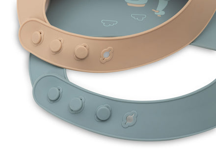 Jollein Slab Siliconen On The Go 2-Pack