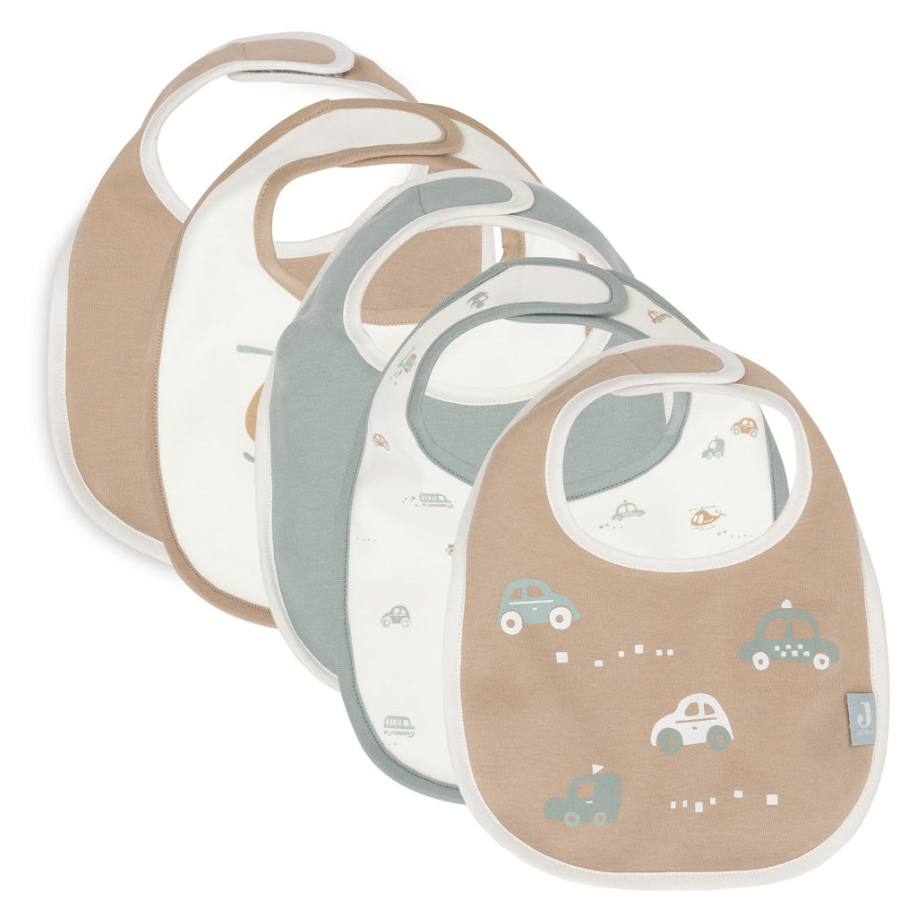 * Jollein Slab Jersey Waterproof On The Go (5Pack)