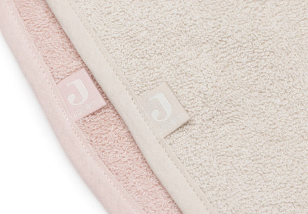 Jollein Slab Badstof | Silk Rose/Sand (2pack)