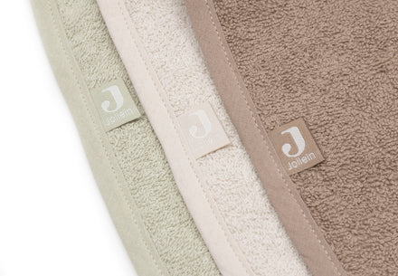 Jollein Slab Badstof | Sand/Soft Matcha/Milky Coffee (3pack)
