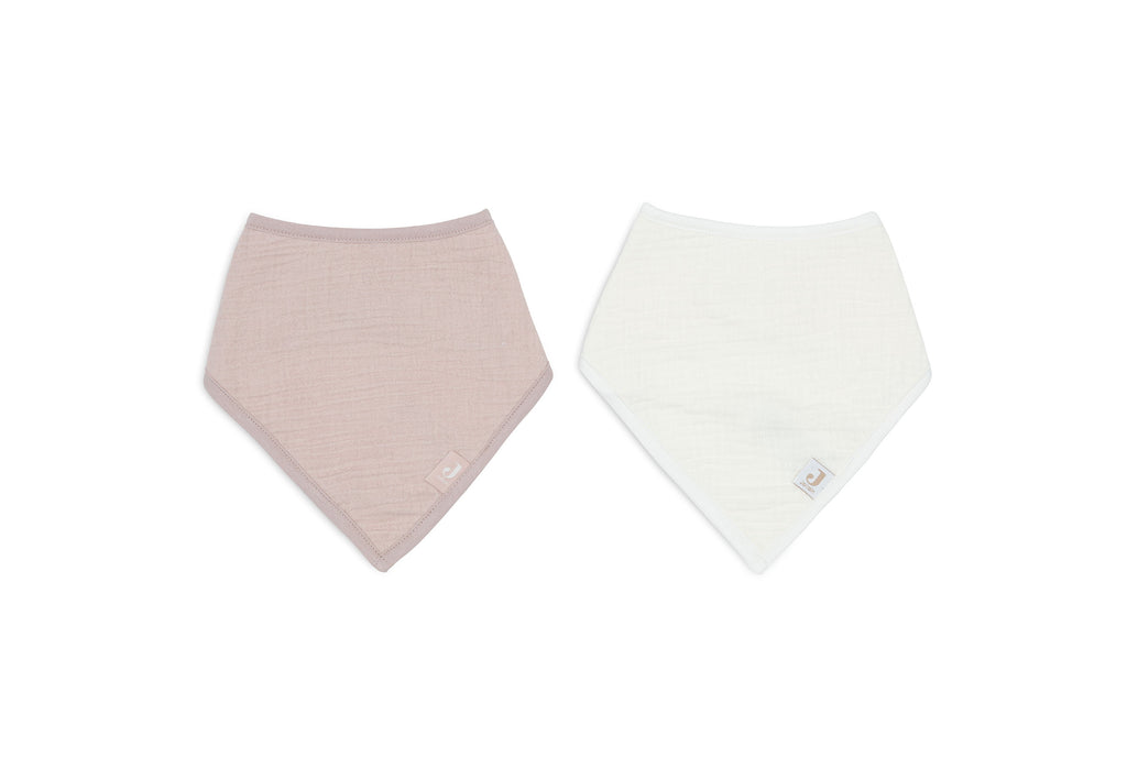 Jollein Slab Bandana Hydrofiel Wild Rose/Oatmeal (2Pack)