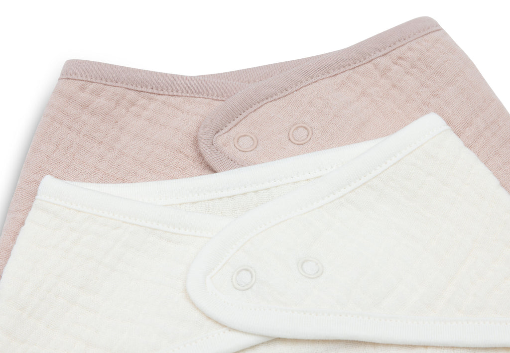 Jollein Slab Bandana Hydrofiel Wild Rose/Oatmeal (2Pack)