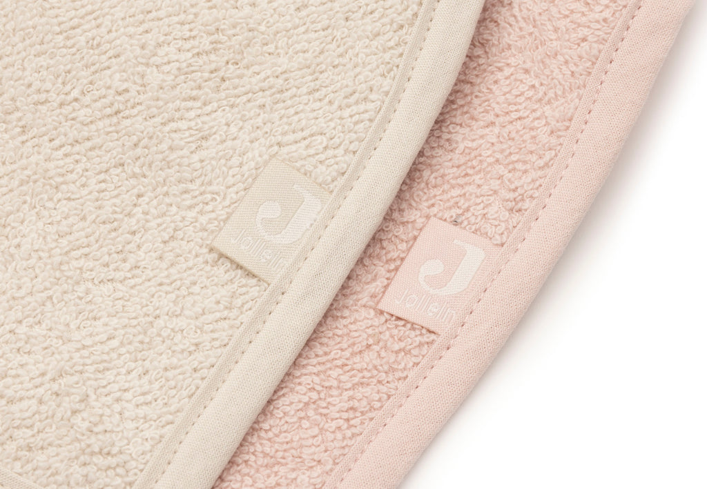 Jollein Slab Bandana | Silk Rose/Sand (2pack)