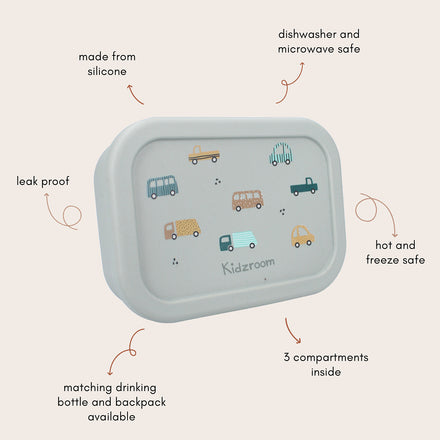 Kidzroom Brooddoos Met Verdeelvakje | Sweet Cuddles