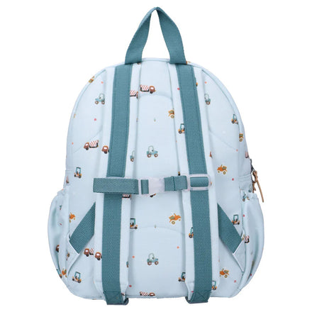 Kidzroom Kleuter Rugzak 36x27x12cm | Little Story Blauw
