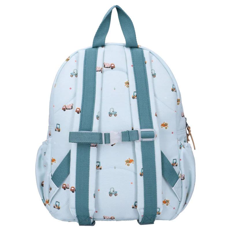 Kidzroom Kleuter Rugzak 36x27x12cm | Little Story Blauw