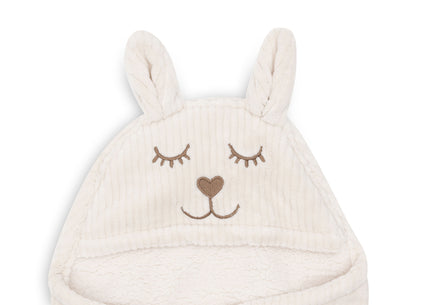 Jollein Wikkeldeken Bunny Cloudy Rib | Oatmeal