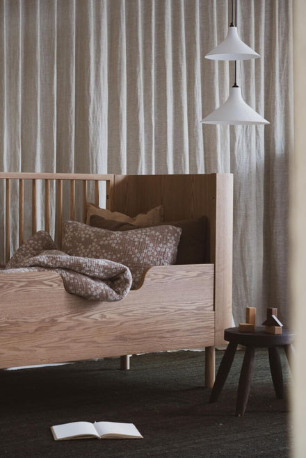 * Quax Dekbedovertrek 140x70cm | Natural Blossom