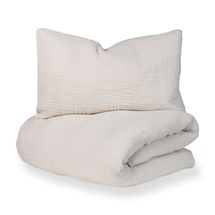 Quax Dekbedovertrek 200x90cm | Natural Clay