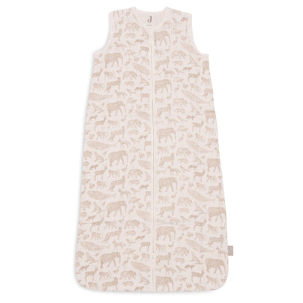 * Jollein Slaapzak Hydrofiel 70cm | Animals Nougat