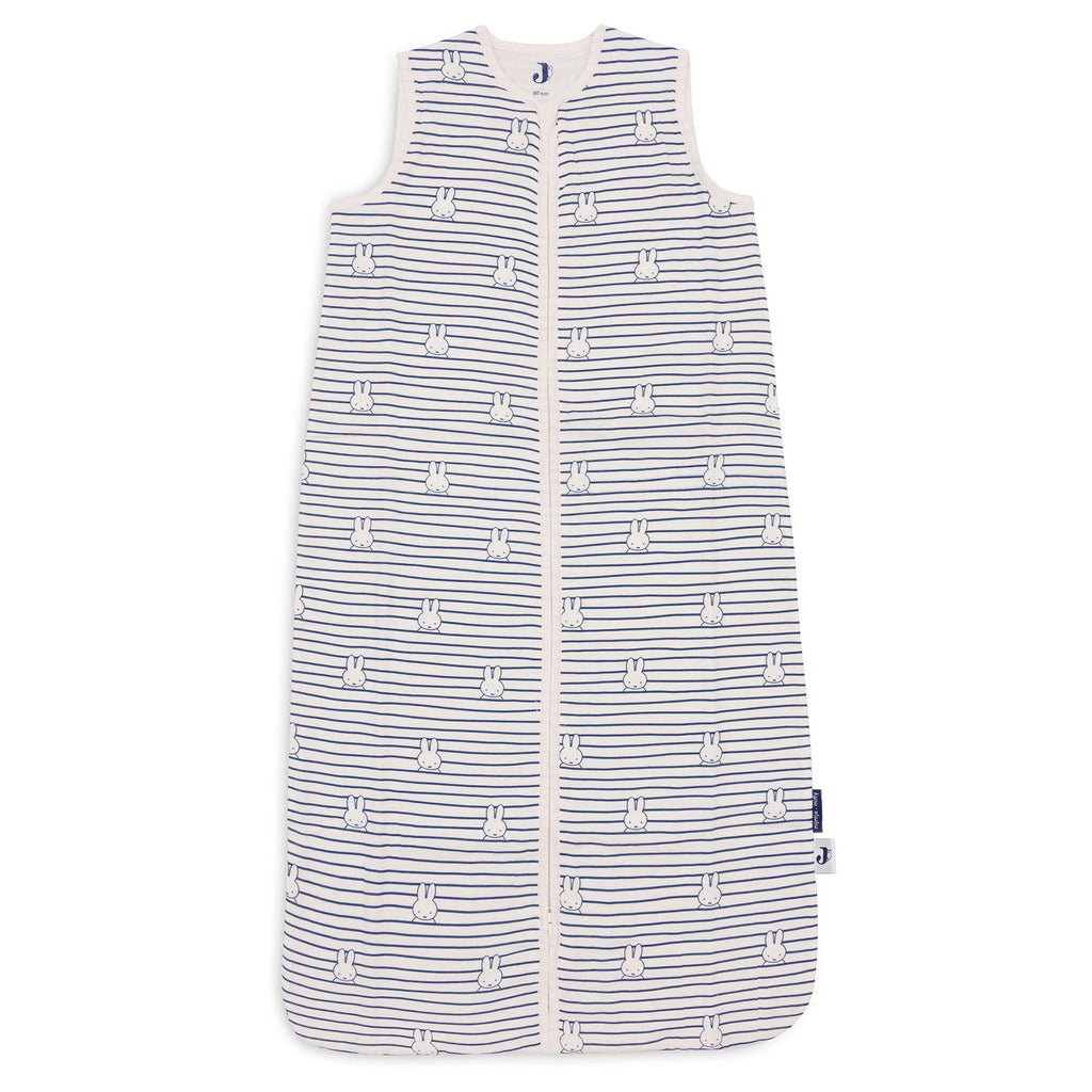 * Jollein Slaapzak Hydrofiel 70cm | Miffy Stripe Navy