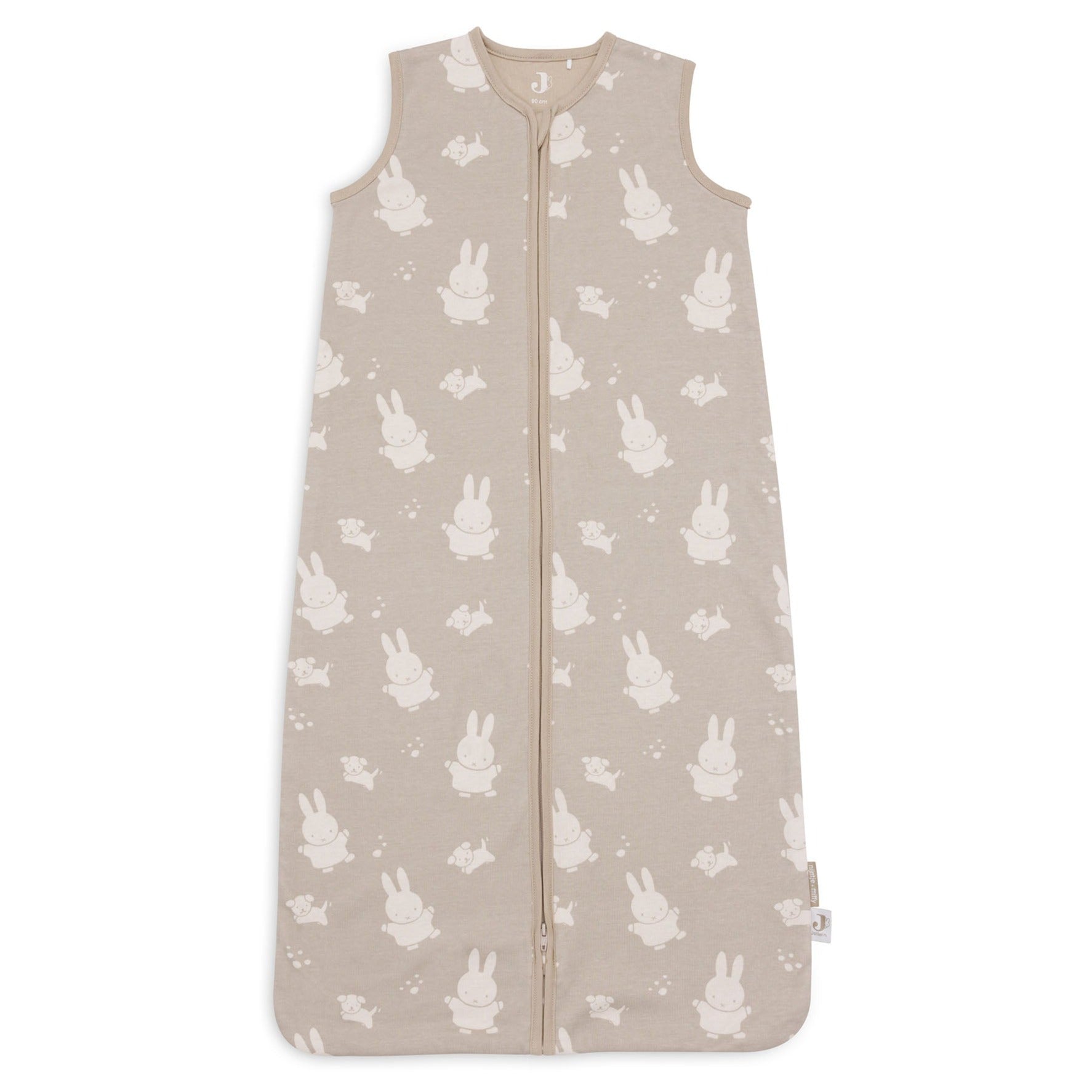 * Jollein Slaapzak Jersey 90cm | Miffy & Snuffy Olive Green