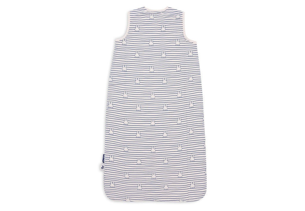 * Jollein Slaapzak Hydrofiel 90cm | Miffy Stripe Navy