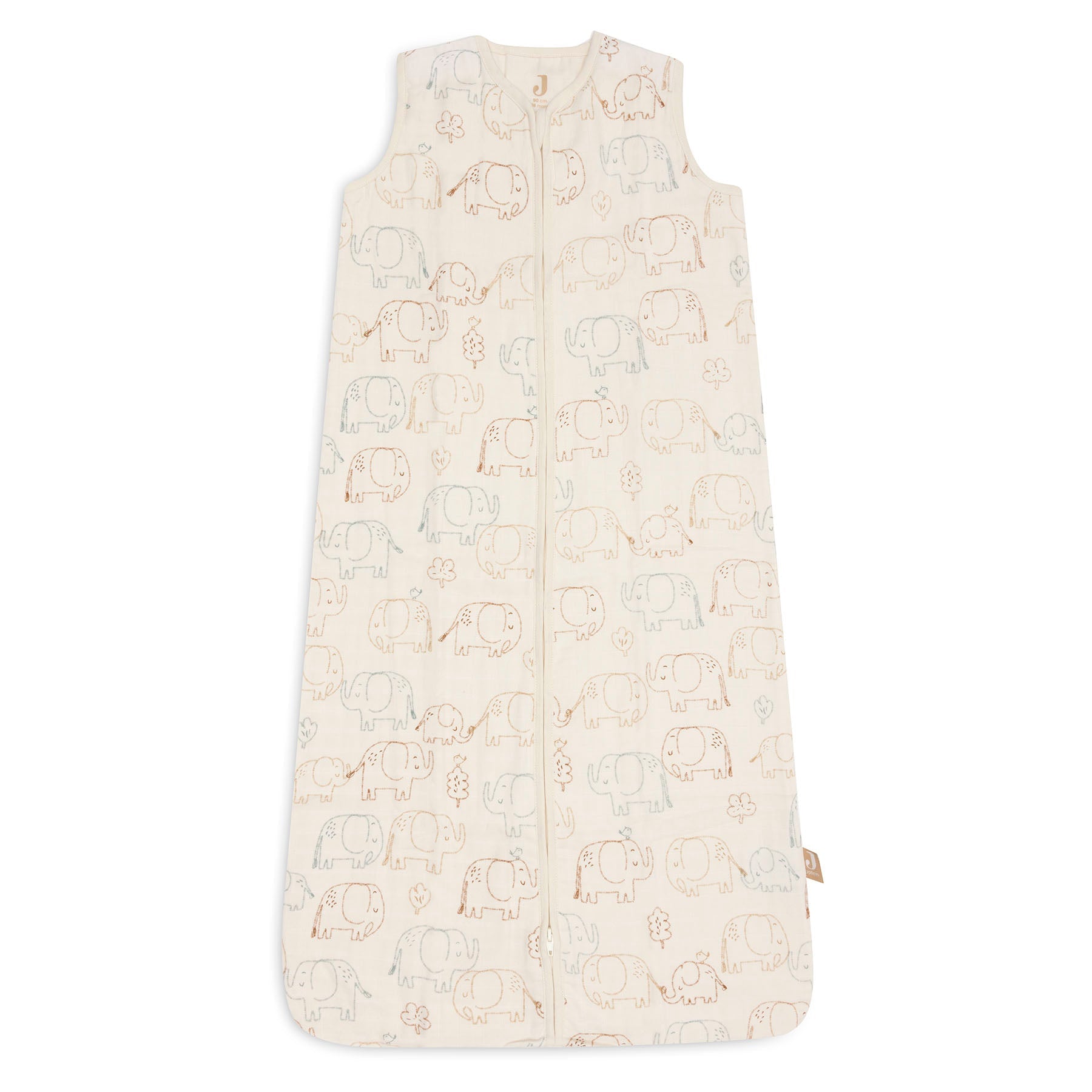Jollein Slaapzak Hydrofiel 90cm Elephant Tales
