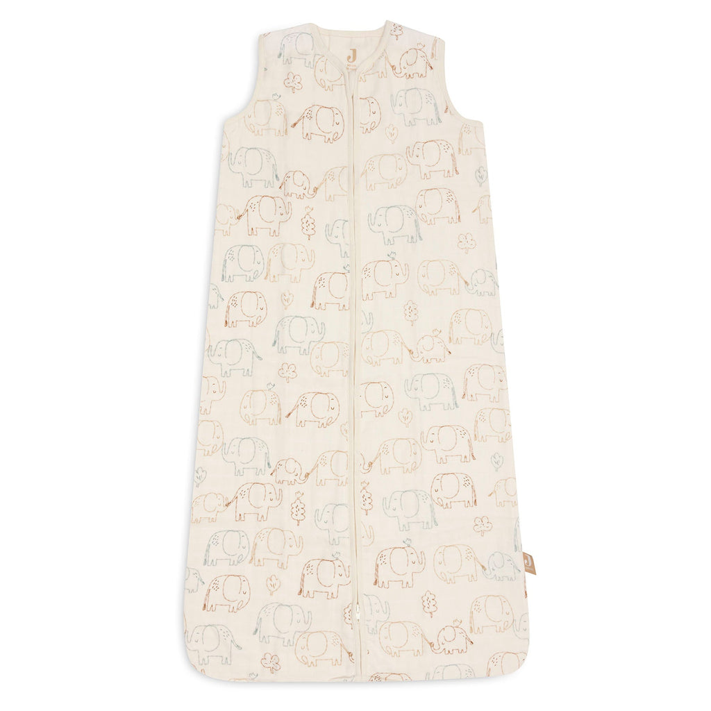 Jollein Slaapzak Hydrofiel 90cm Elephant Tales
