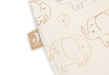 Jollein Slaapzak Hydrofiel 110cm Elephant Tales