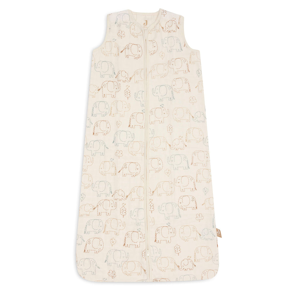 Jollein Slaapzak Hydrofiel 110cm Elephant Tales