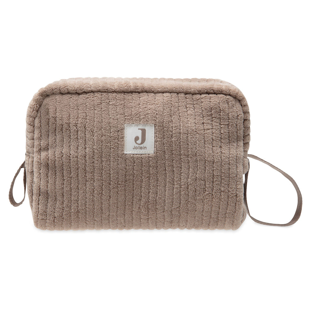 Jollein Etui Cloudy Rib | Milky Coffee