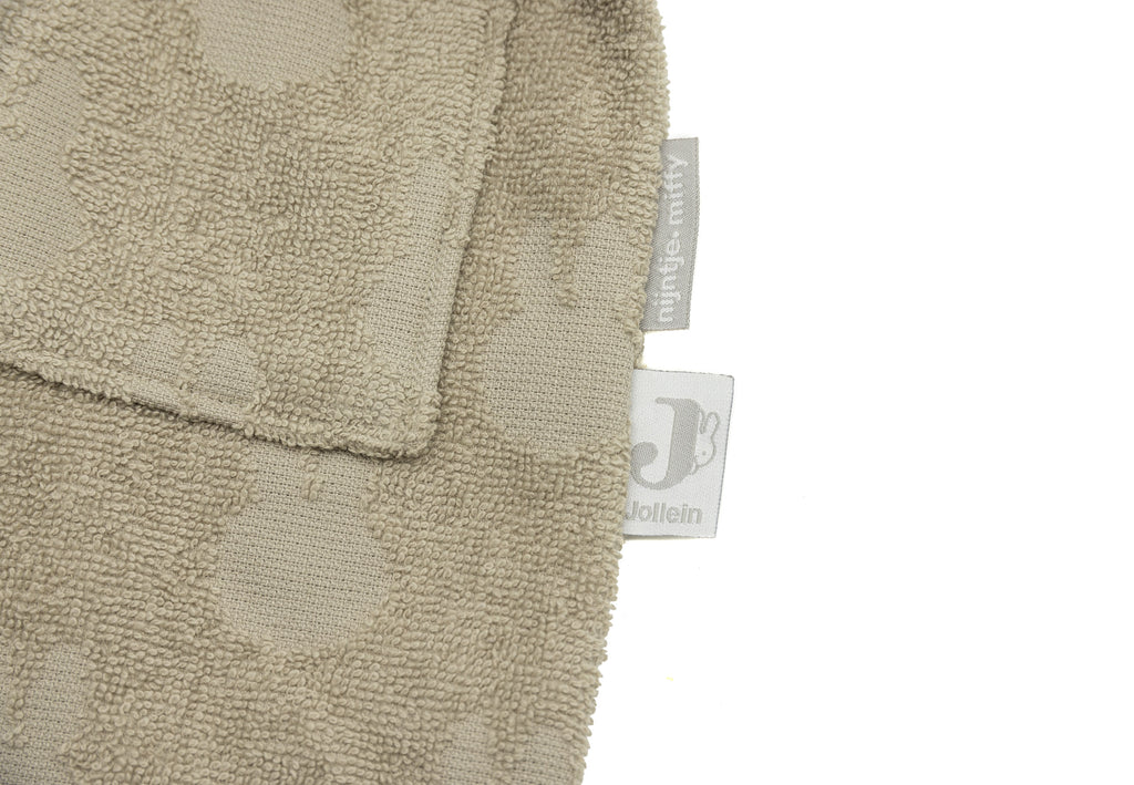 * Jollein Badjas Badstof 1/2Y Miffy Jacquard | Olive Green*