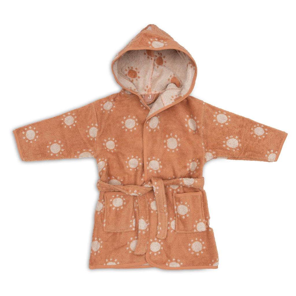 Jollein Badjas Badstof 1-2 jaar Jacquard Sun