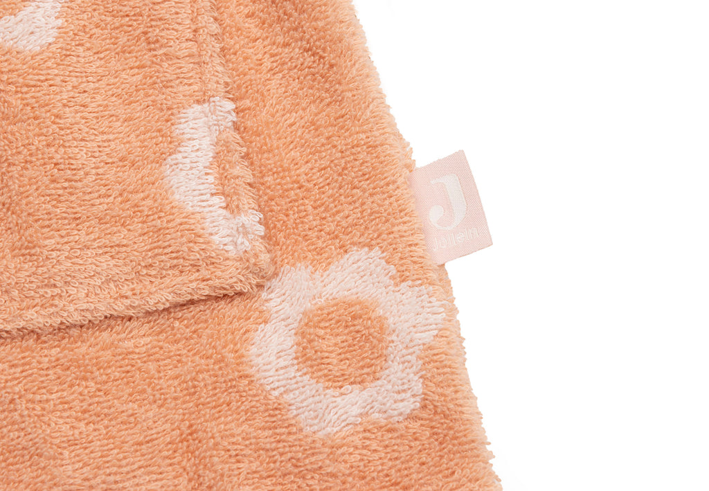 Jollein Badjas Badstof 1-2 jaar Jacquard Flower