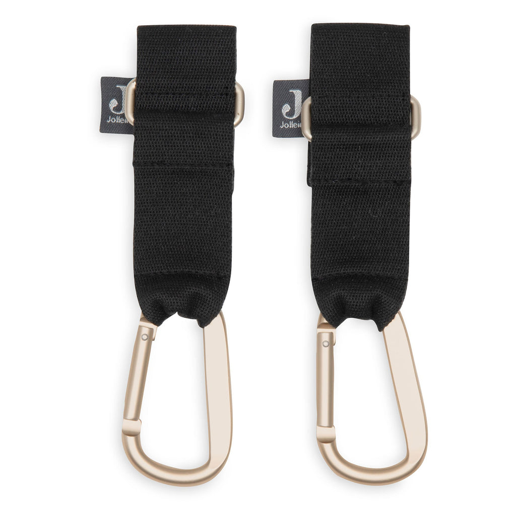 Jollein Tassenhaak Kinderwagen | Zwart